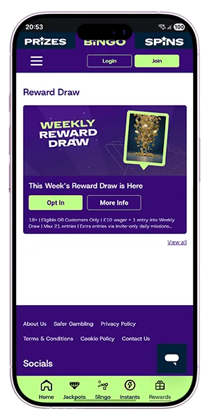 ITV Win Bingo rooms