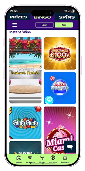 ITV Win 75 bingo
